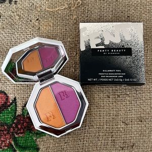 FENTY KILOWATT FOILS in Mimosa Sunrise & Sangria Sunset for the glam o’the stars